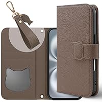 かこ♪ Amazon.co.jp: ZENIX DESIGN TECH iPhone16 用 手帳型 ベルト付き